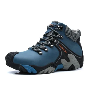High quality Men's Shoes Outdoor High top Hunting Boots Men Genuine Leather Comfortable Trekking Boots