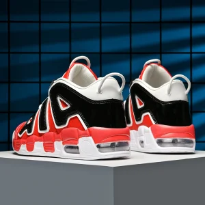 Men Casual Sneakers Cushion Basketball Shoes Training Tennis Lace-Up Teens Running Sport Shoes Luxury Design Boots for Men