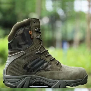 Climbing Outdoor Mens Work Boots Camouflage Desert Boots Combat Training Shoes Outdoor Hiking Boots