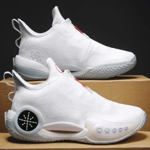 Mens Zipper Basketball Sneakers Ultra Light Outdoor Kid Women Basket Sport Shoes Anti Slip Walking Shoes