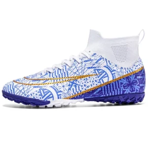 TF/FG Men Soccer Shoes Society Indoor Futsal Football Boots Sports Training Outdoor Fast Cleats Sneakers Kids Football Shoes