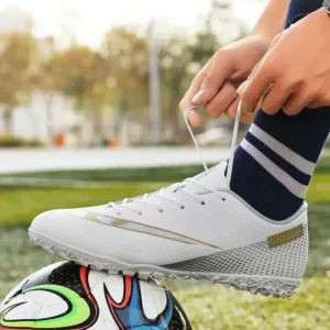 Men Professional Soccer Shoes Outdoor Football Boots Cleats Sneakers Breathable Outdoor Training Shoes Zapatos De Futbol Sport