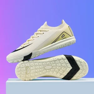 New Men Outdoor Sport Soccer Shoes Adult Training Boys Football Boots Cleats Long Spikes Non Slip Breathable Match Comfortable