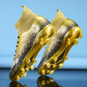 Men's Soccer Shoes Society Turf Indoor Professional Football Field Boots Sports Fast Futsal Cleats Original Kids Football Shoes