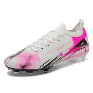 New Men's Soccer Shoes TF/FG Hot Selling High Quality Children's Football Boots Outdoor Anti-Slip Training Sneakers
