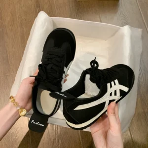 Brand Designer 2025 Autumn Shoes Style Trend Women's Flat Shoes Comfortable Daily Women's Walking Sneakers Zapatillas Mujer