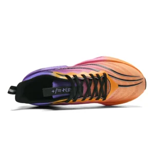 Speciality Carbon Plate Shoes Marathon Air Cushion Men Breathable Lightweight Women Comfortable Nonskid Sneakers
